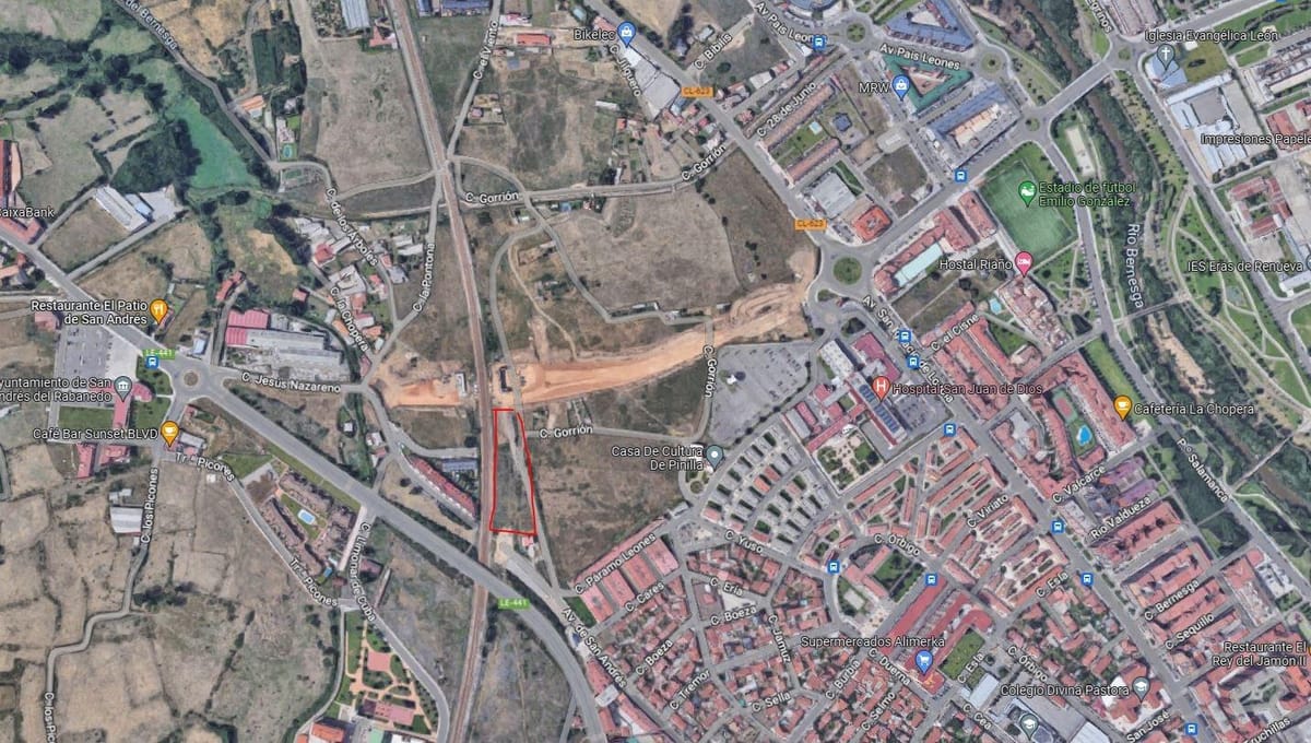 TERRENO EN SAN ANDRES DEL RABANEDO