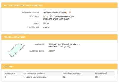 SE VENDE LOTE DE DOS PARCELAS EN PUENTE CASTRO.