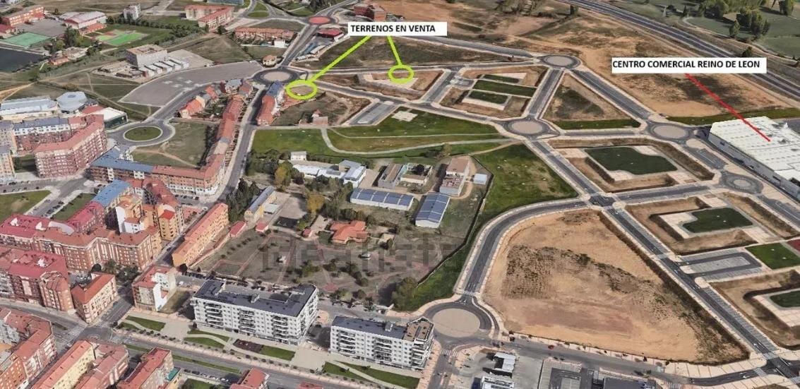 TERRENO PARA 41 VIVIENDAS EN CALLE LA SERNA (LEON)