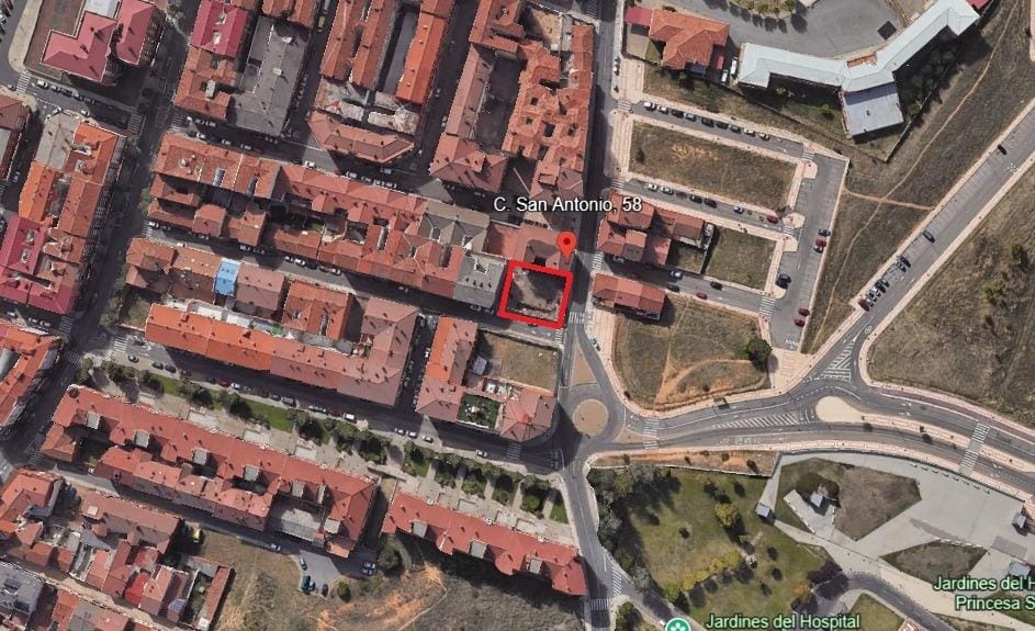 Suelo urbano en Calle San Antonio 58 (León)