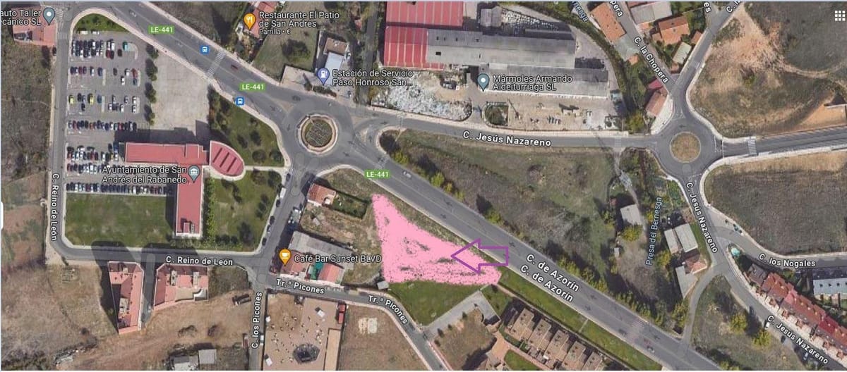 Terreno en venta en calle Azorin Tc, San Andrés del Rabanedo, León