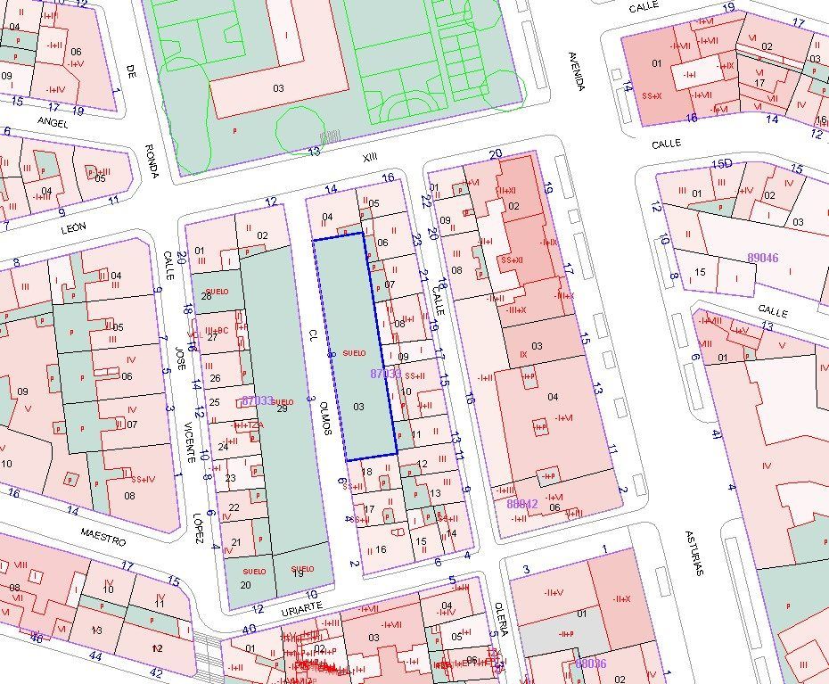 SH Terreno urbano para construir en venta en c. los olmos León