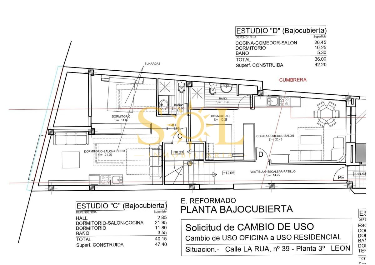¡Oportunidad única en el centro de León! Estudio para apartamentos turísticos. - Foto 27
