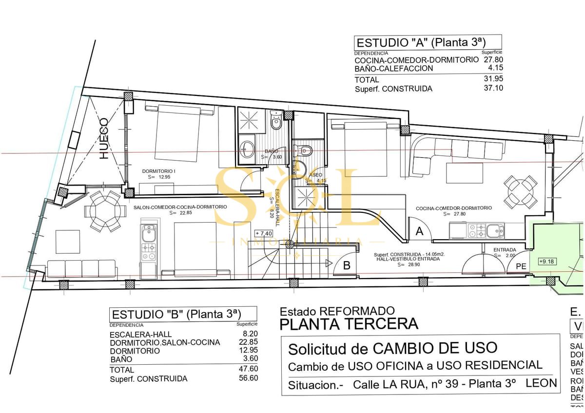 ¡Oportunidad única en el centro de León! Estudio para apartamentos turísticos. - Foto 28