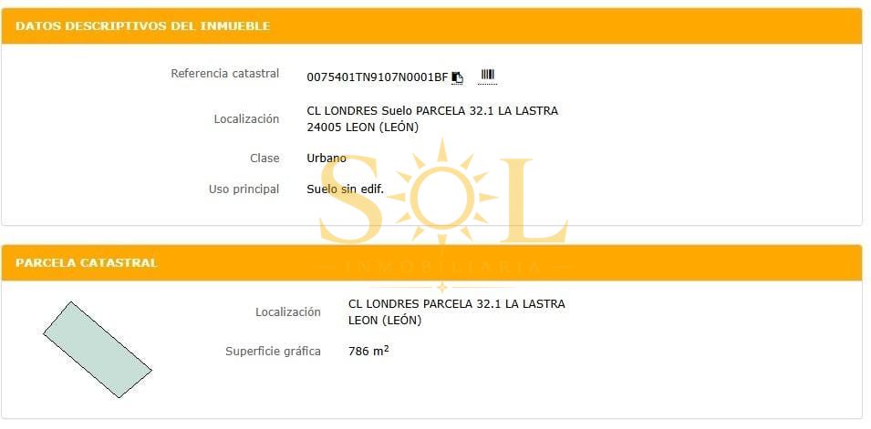 Parcela urbana de 786 m² en La Lastra ideal para 7 adosados - Foto 2