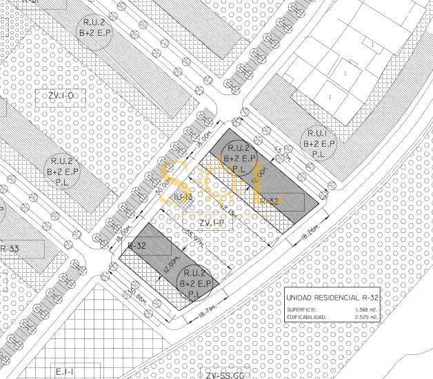 Parcela urbana de 786 m² en La Lastra ideal para 7 adosados - Foto 3