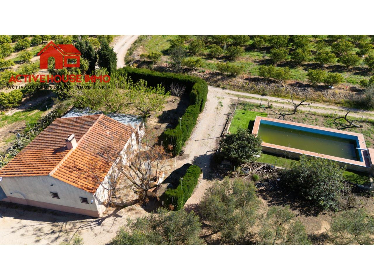 Oportunidad! Finca rústica con Casa, piscina y garaje en Santa Bàrbara - Foto 1