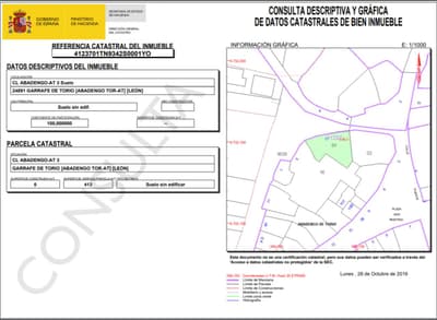 Solar en Calle Abadengo, 3 (Garrafe de Torio)