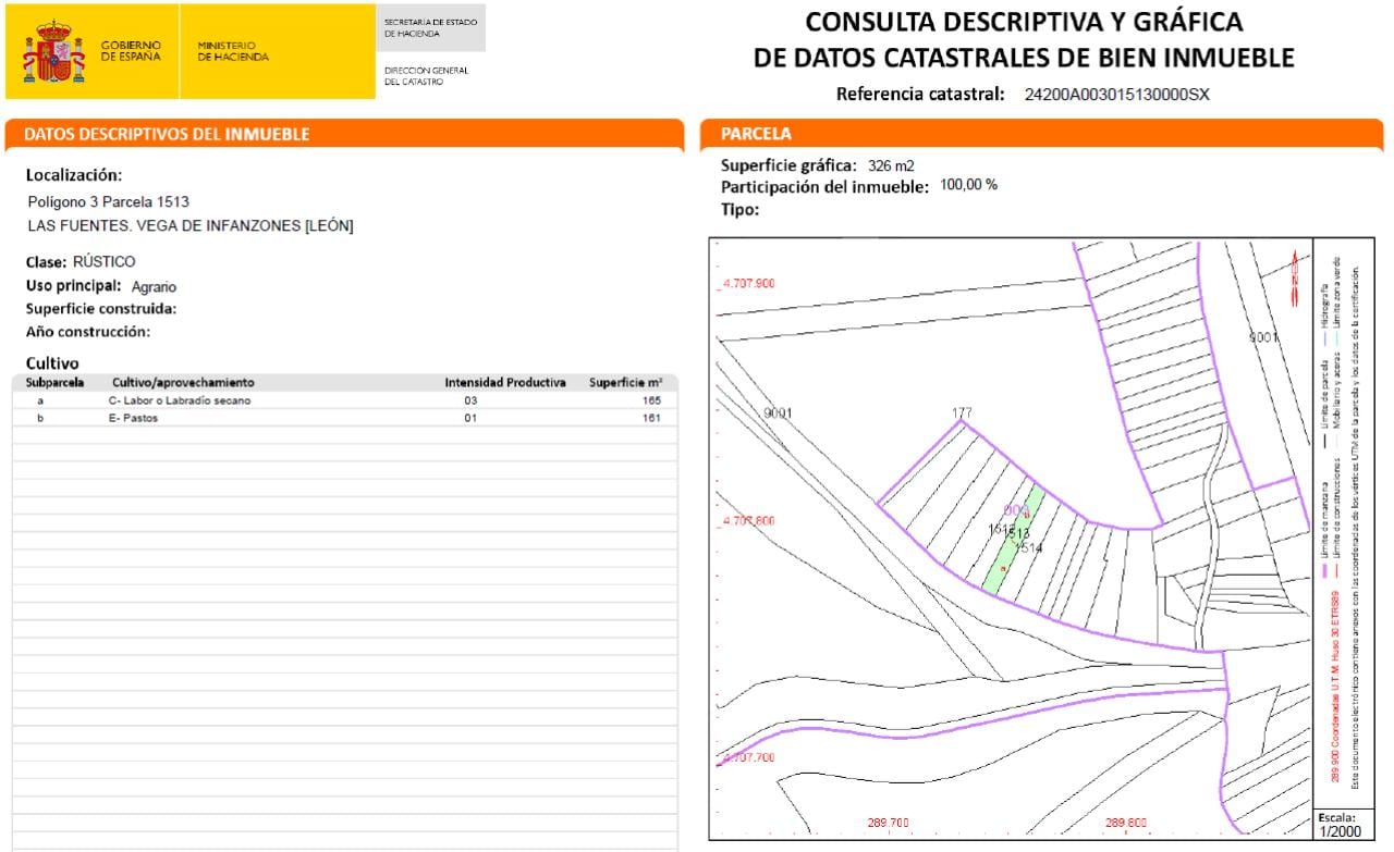 Solar en Calle Poligono 3 Parcela 1513 (Vega de Infanzones) - Foto 7