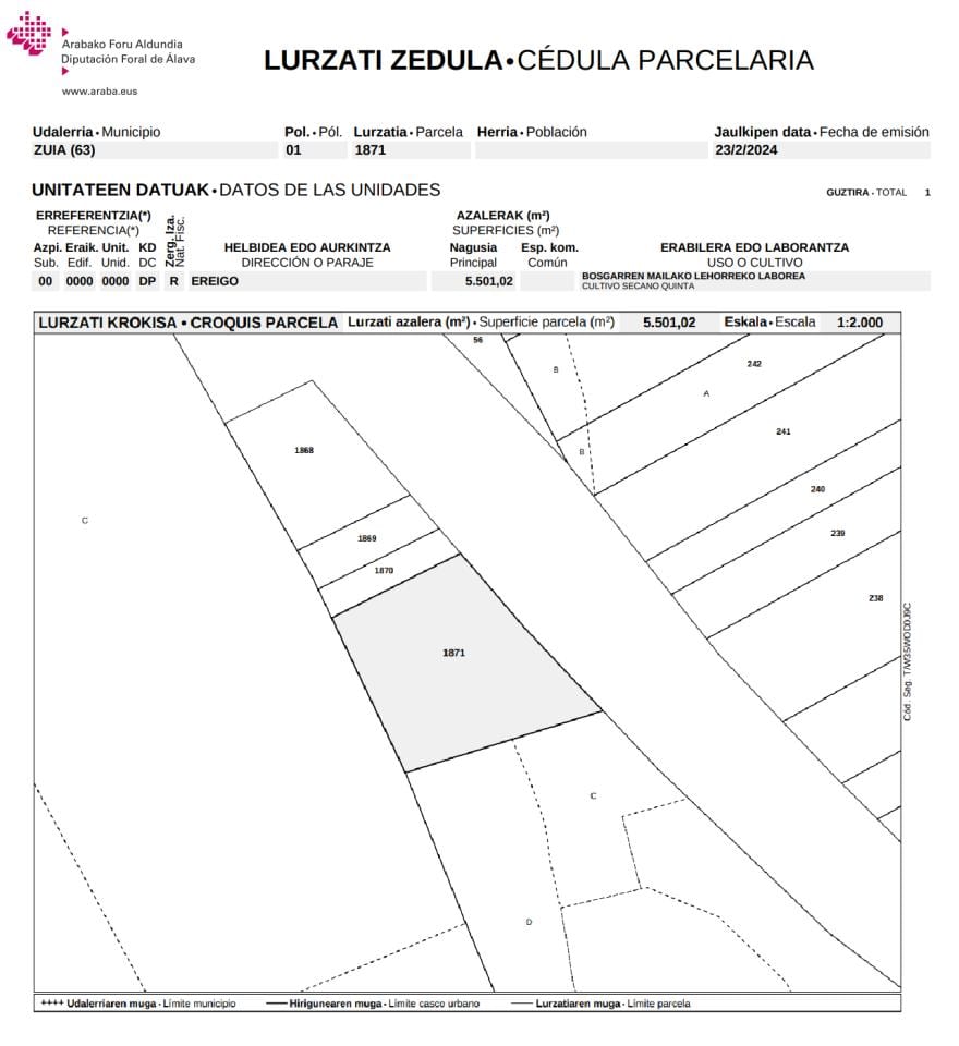 Solar en Calle Ereijo (Zuia) - Foto 2