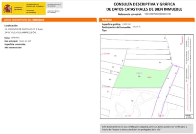 Solar en Calle Canovas Del Castillo, 9 (Villaquilambre)
