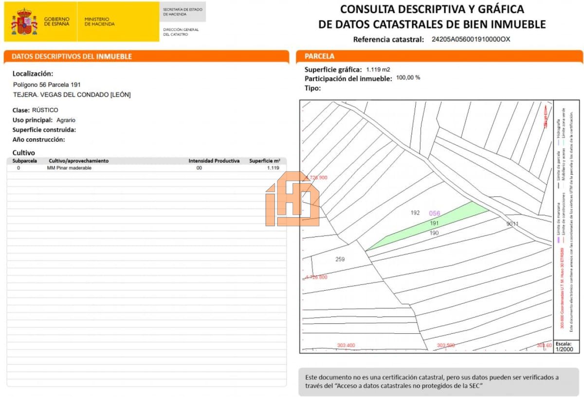 Terreno en Calle Tejera, Poligono 56 (Vegas del Condado)