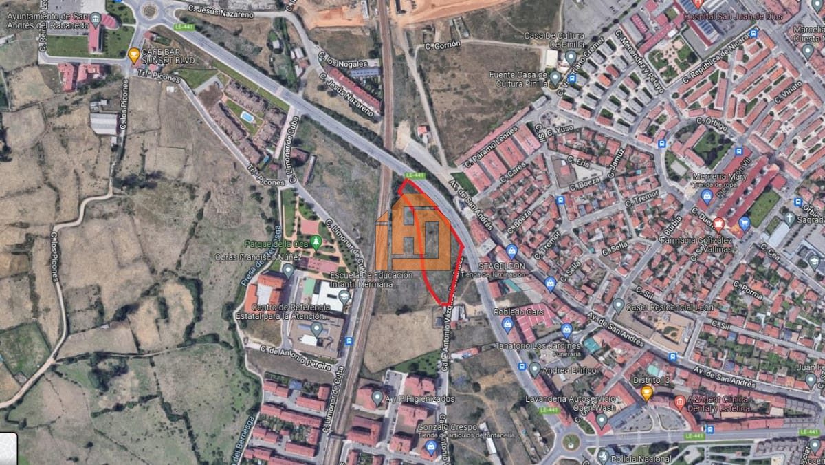 Terreno en Calle El Sotico, 33 (San Andres del Rabanedo)