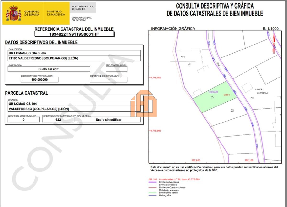 Terreno en Calle Las Lomas, 304 (Urbanizacion Las Lomas) - Foto 2