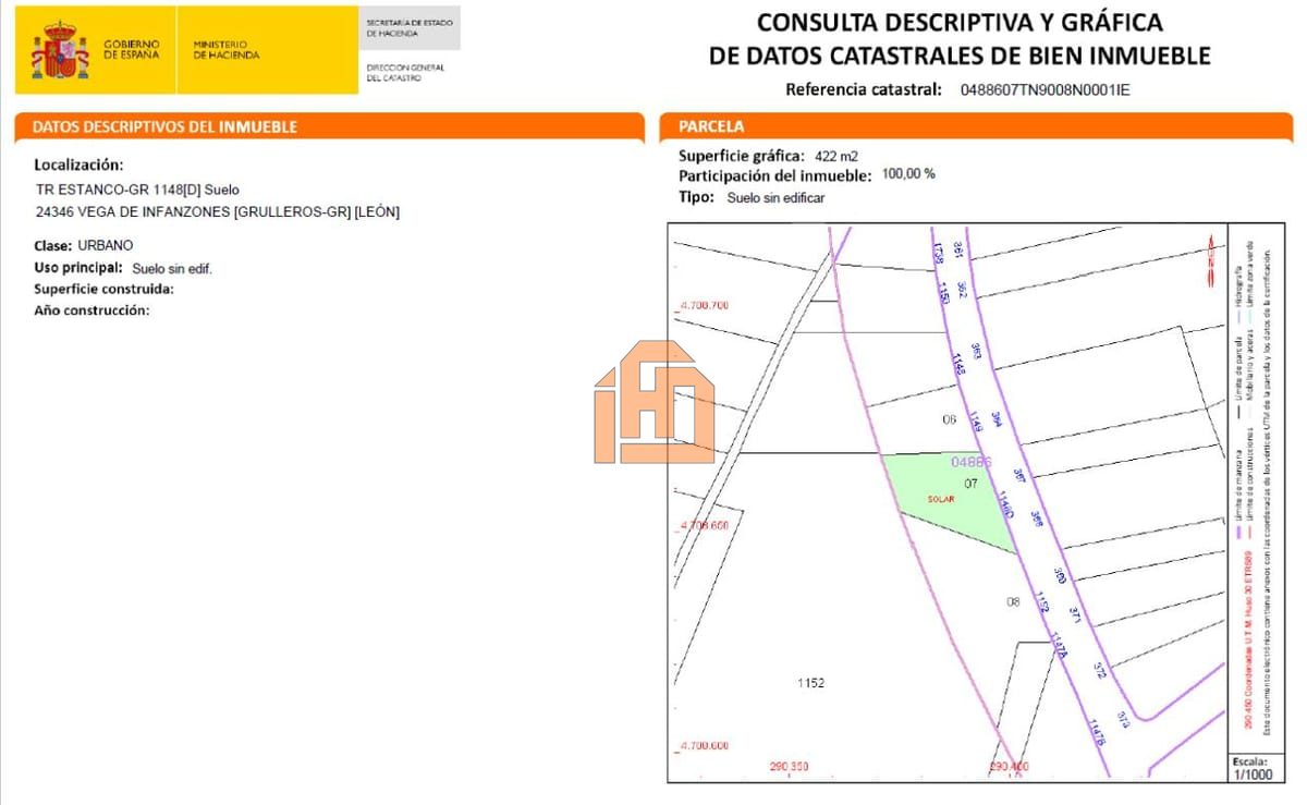 Terreno en Calle Travesia Estanco (Vega de Infanzones) - Foto 3