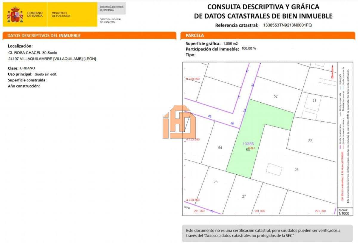 Terreno en Calle Rosa Chacel- Caminon, 30 (Villaquilambre)