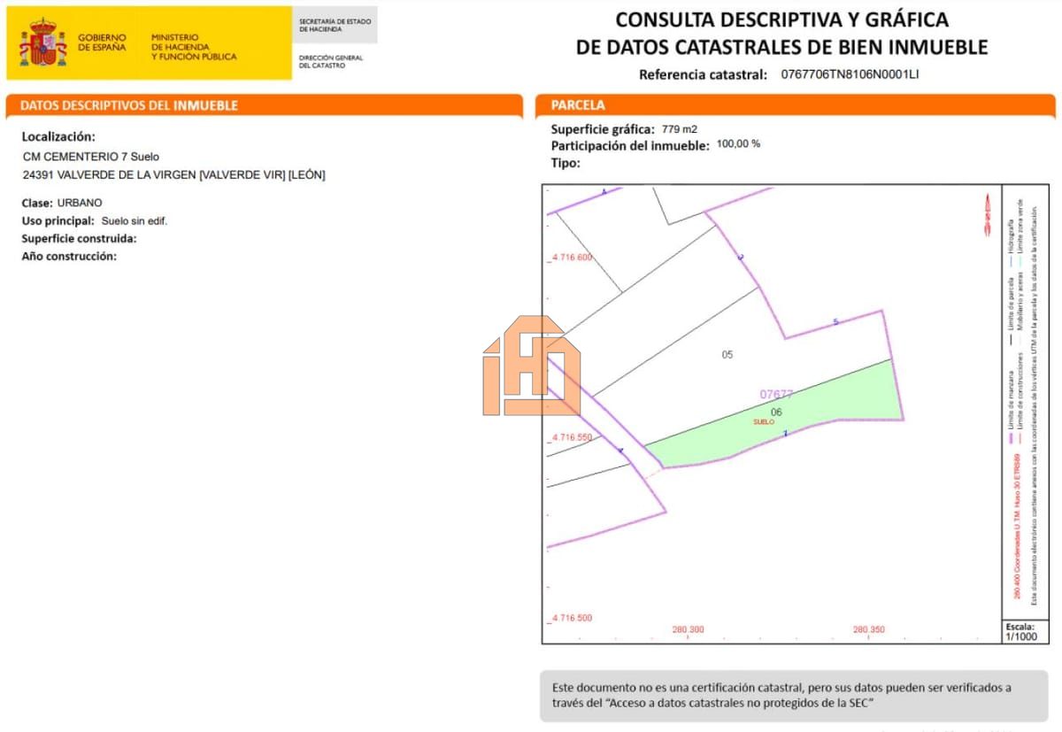 Terreno en Calle Cementerio, 7 (La Virgen del Camino)