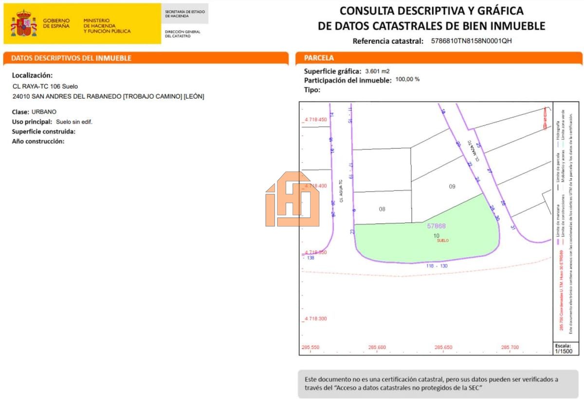 Terreno en Calle Raya, 106 (Trobajo del Camino) - Foto 2