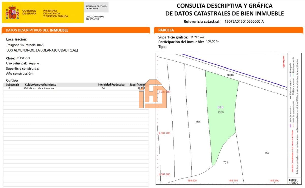 Terreno en Calle Los Almendros (Solana (La))