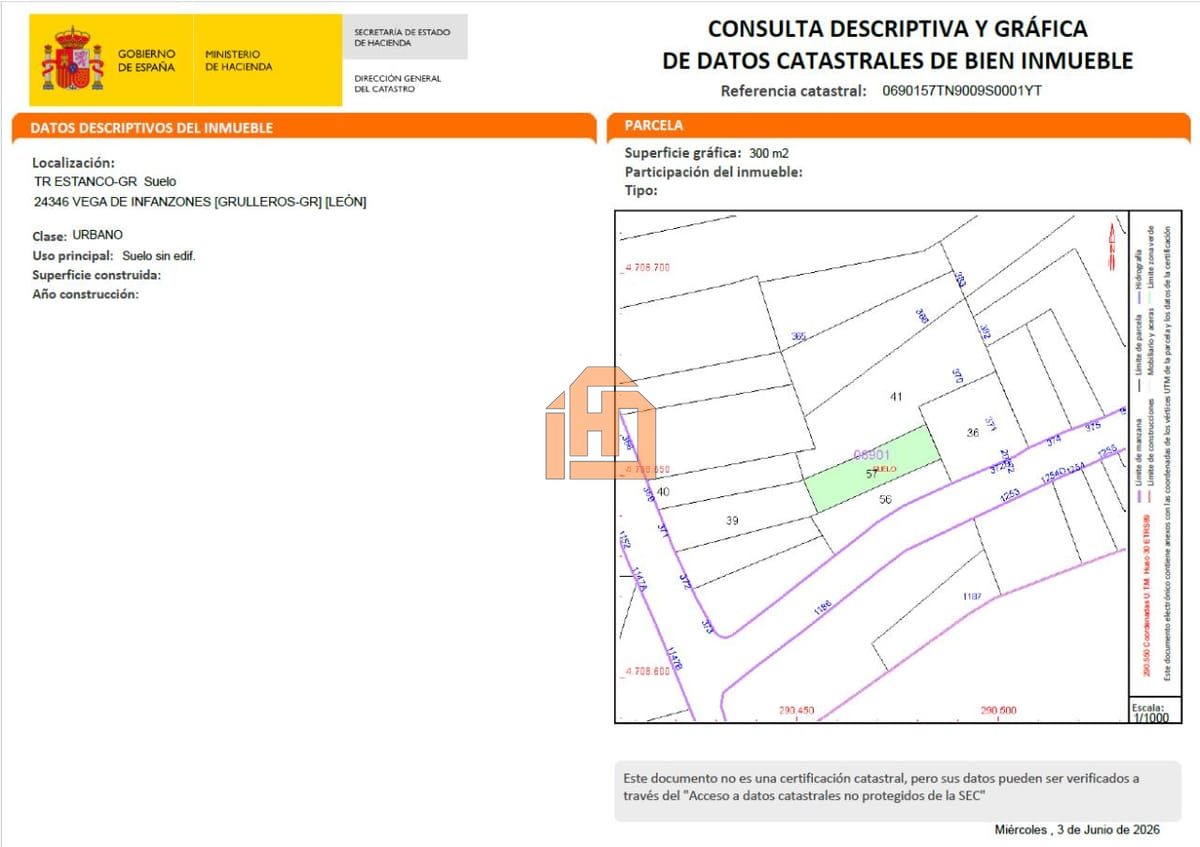 Terreno en Calle Travesia Estanco, 372 (Vega de Infanzones) - Foto 12