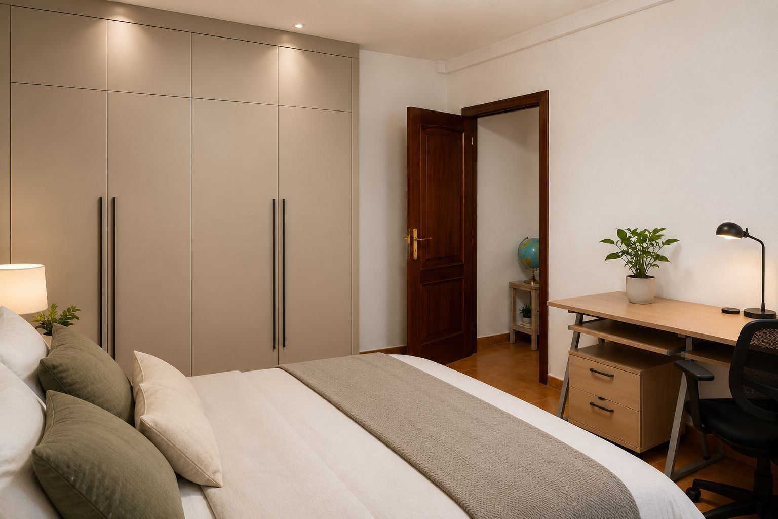Amplio piso de 5 habitaciones en segunda línea de mar - Foto 8