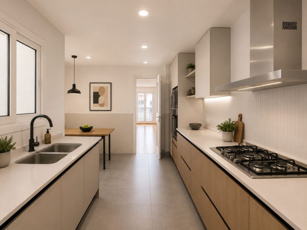 Exclusiva vivienda de 180m² situada en plena Avenida Diagonal.