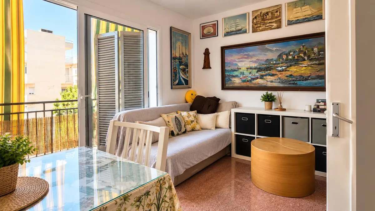 LUMINOSO PISO EXTERIOR CON TERRAZA PRIVADA EN EL SEMICENTRO DE BLANES