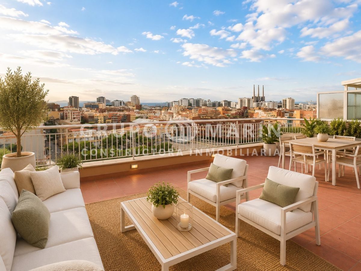 GRUPO MARIN presenta FANTASTICO Ático de 130m² en Badalona - Foto 9