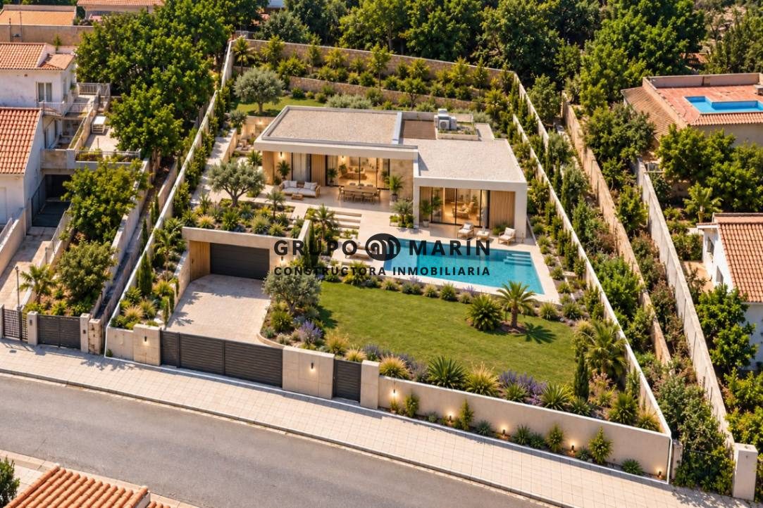 Parcela y Proyecto de casa moderna con piscina en parcela de 711 m² - Foto 1