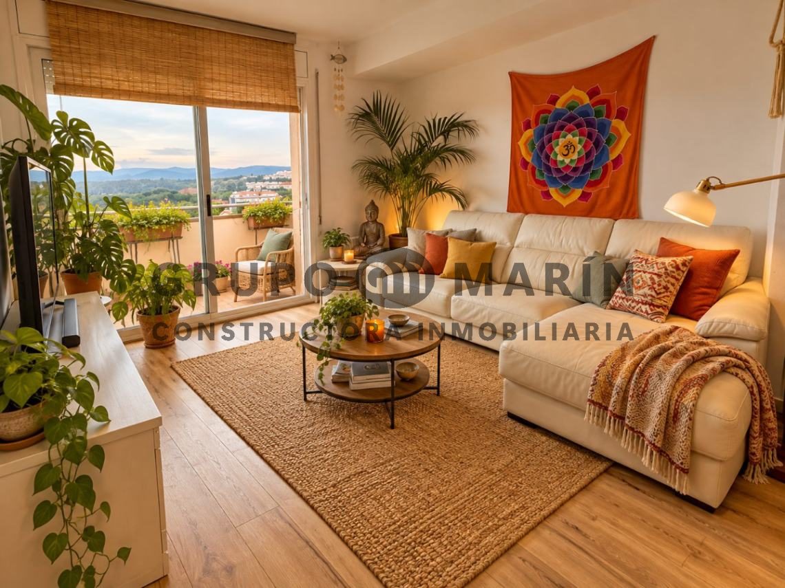 Piso de 91m2 con dos habitaciones dobles y un baño, con vistas a la montaña y a pocos minutos de la playa, en Blanes - Foto 3
