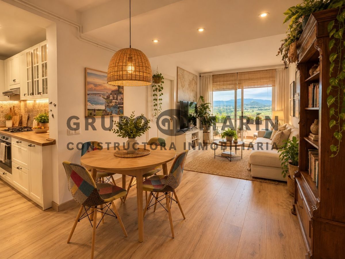 Piso de 91m2 con dos habitaciones dobles y un baño, con vistas a la montaña y a pocos minutos de la playa, en Blanes - Foto 6