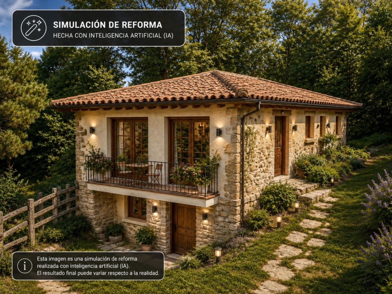 Auténtica casa de piedra con gran potencial en plena naturaleza - Foto 2