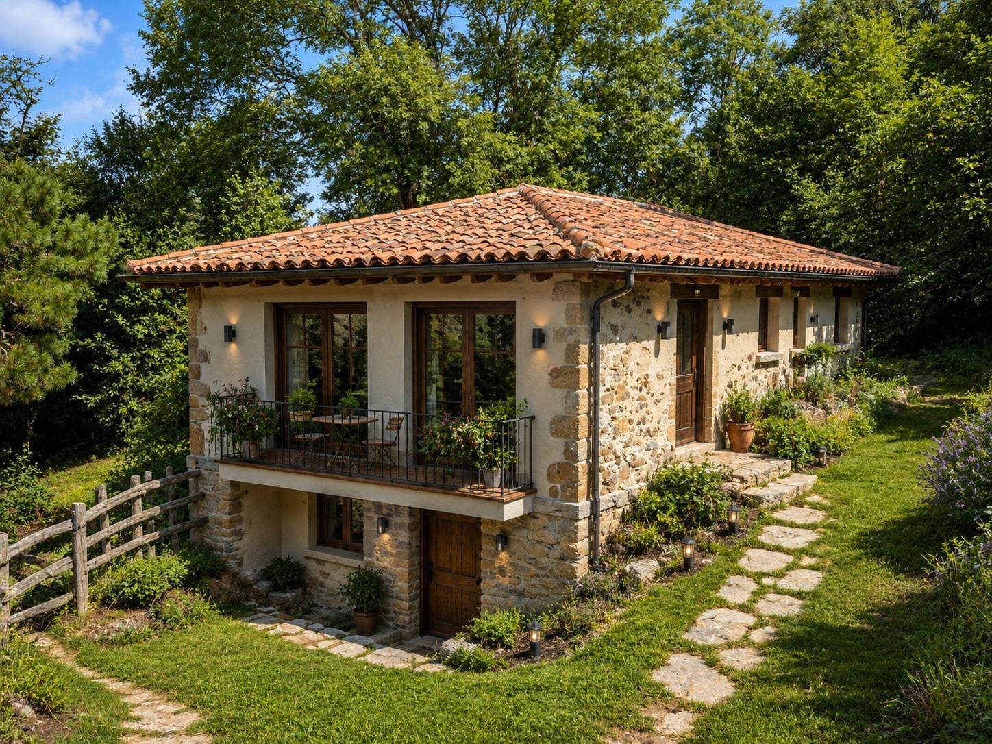 Auténtica casa de piedra con gran potencial en plena naturaleza - Foto 6