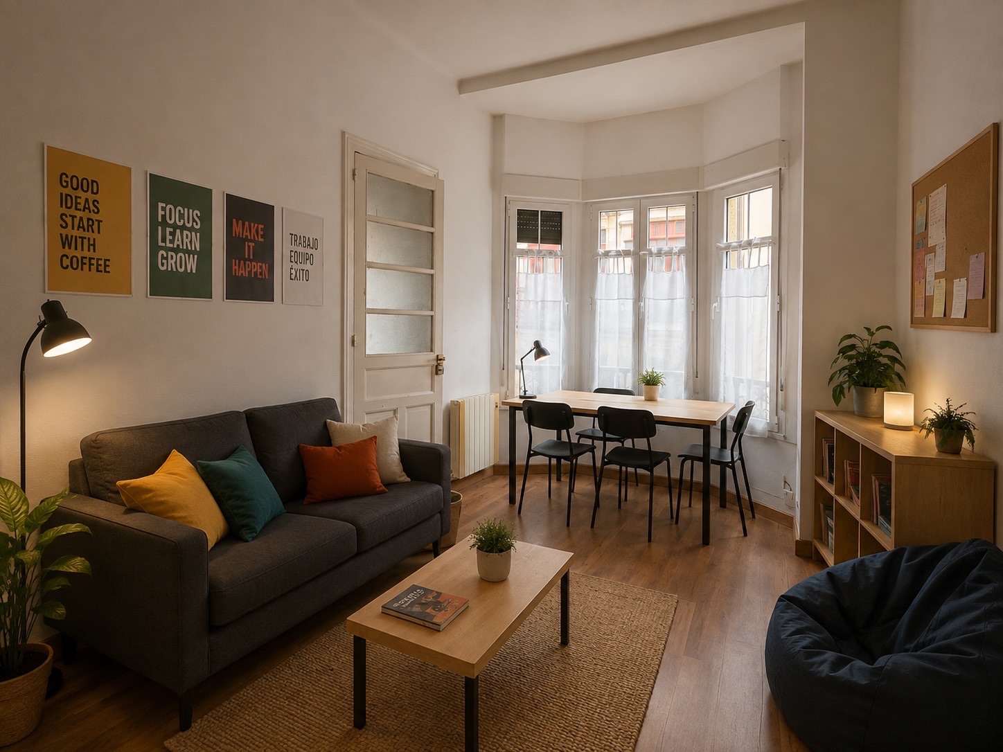 Se alquila 5 habitaciones para estudiantes, profesores, opositores de septiembre del 2026 a junio de 2027 en el centro de Gijón - Foto 3