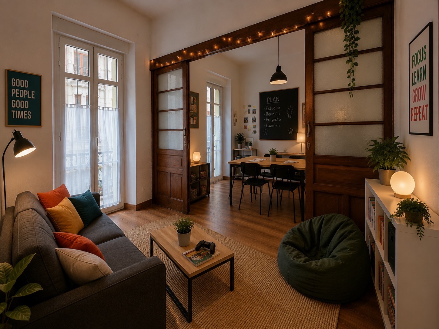 Se alquila 5 habitaciones para estudiantes, profesores, opositores de septiembre del 2026 a junio de 2027 en el centro de Gijón - Foto 2