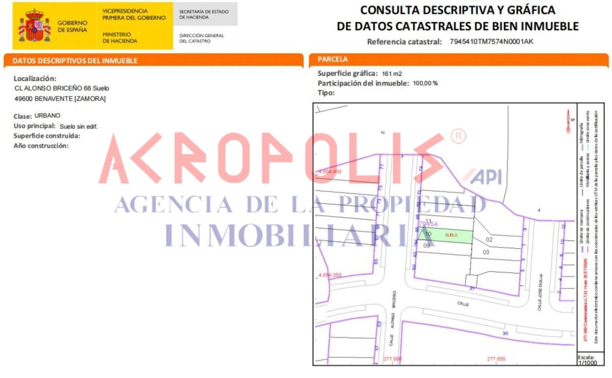VENTA DE SUELOS URBANOS EN BENAVENTE, ZAMORA - Foto 5