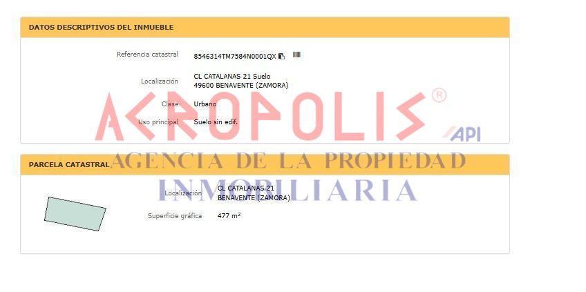 Venta de Solar Urbano en Benavente, Zamora - Foto 3